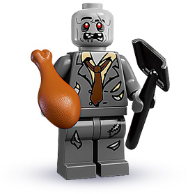 Конструктор LEGO (ЛЕГО) Collectable Minifigures 8683 Zombie
