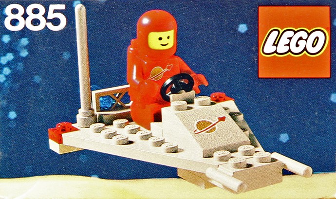 Конструктор LEGO (ЛЕГО) Space 885 Space Scooter