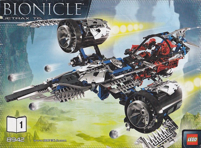 Конструктор LEGO (ЛЕГО) Bionicle 8942 Jetrax T6