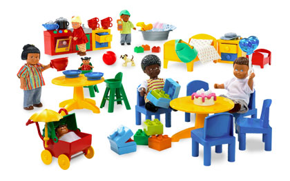 Конструктор LEGO (ЛЕГО) Education 9215 Dolls Family Set