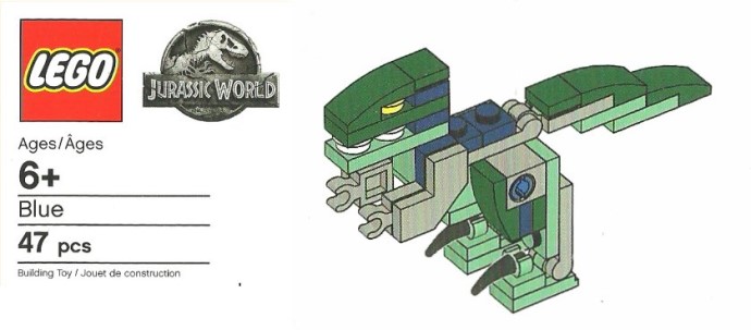 Конструктор LEGO (ЛЕГО) Jurassic World BLUE Blue