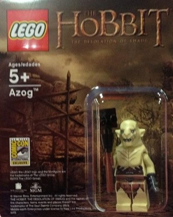 Конструктор LEGO (ЛЕГО) The Hobbit COMCON031 Azog Minifigure