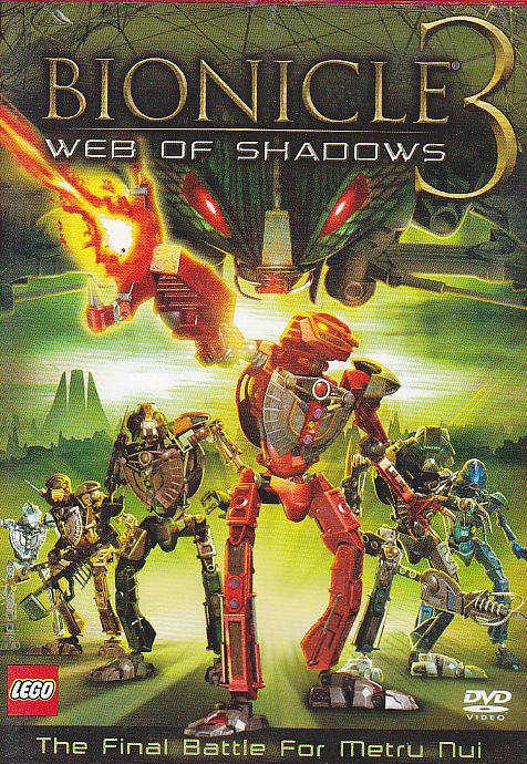 Конструктор LEGO (ЛЕГО) Gear DVD246 Bionicle 3: Web Of Shadows DVD