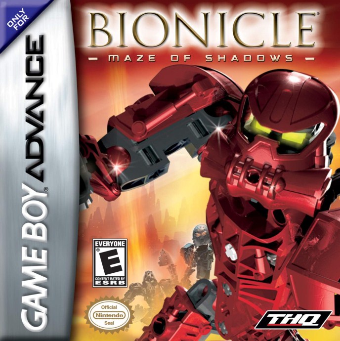 Конструктор LEGO (ЛЕГО) Gear GBA685 BIONICLE: Maze of Shadows