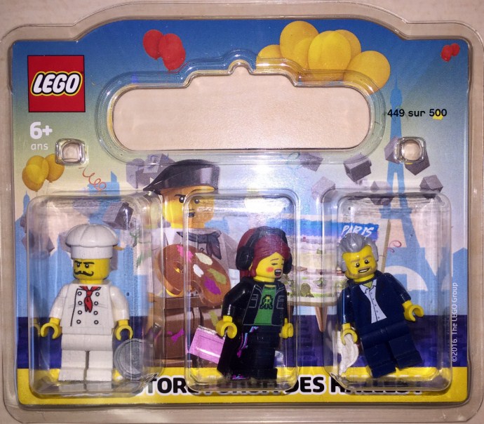 Конструктор LEGO (ЛЕГО) Promotional PARIS Paris Forum Des Halles Exclusive Minifigure Pack
