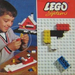LEGO Система (System) 020 Basic Building Set in Cardboard