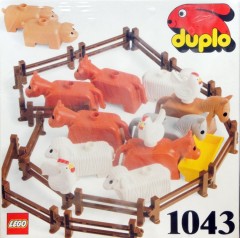 LEGO Dacta 1043 Farm Animals Set