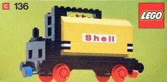 LEGO Trains 136 Tanker Wagon
