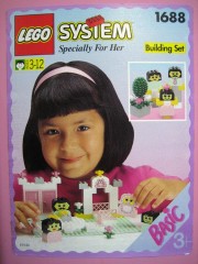 LEGO Basic 1688 Large Play Bucket, 3+