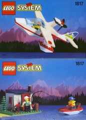 LEGO Городок (Town) 1817 Sea Plane with Hut and Boat