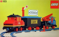 LEGO Trains 183 Train set with motor and signal
