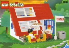 LEGO Городок (Town) 1854 House with Roof-Windows
