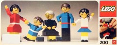 LEGO Building Set with People 200 LEGO Family