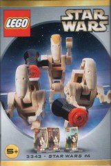 LEGO Star Wars 3343 2 Battle Droids and Command Officer Minifig Pack - Star Wars #4