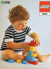LEGO Duplo 516 Bricks and half bricks