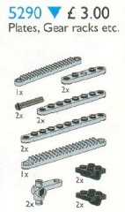 LEGO Сервиспак (Service Packs) 5290 Plates, Gear Racks