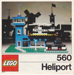 LEGO ЛЕГОЛЕНД (LEGOLAND) 560 Police Heliport