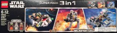 LEGO Star Wars 66542 Microfighters Super Pack 3 in 1