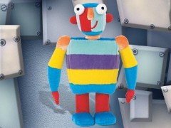 LEGO Gear 7462 Little Robots Stripy Plush Mini