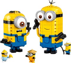 LEGO Minions: The Rise of Gru 75551 Brick-built Minions and their Lair