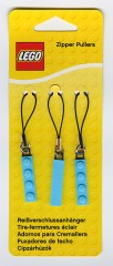 LEGO Мерч (Gear) 850415 Zipper Pullers (Aqua)