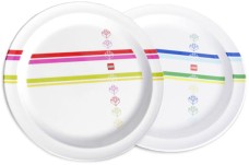 LEGO Gear 852084 Classic Stripes Melamine Plates