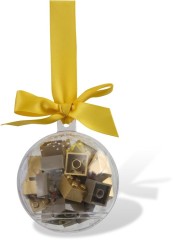LEGO Seasonal 853345 Holiday Bauble with Gold Bricks