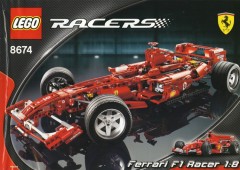 LEGO Racers 8674 Ferrari F1 Racer 1:8