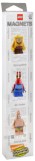 LEGO Gear M206 SpongeBob Mini-Figure Magnet Set