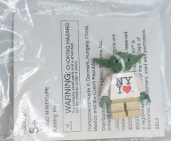 LEGO Star Wars YODA Yoda minifig, NY I Heart Torso